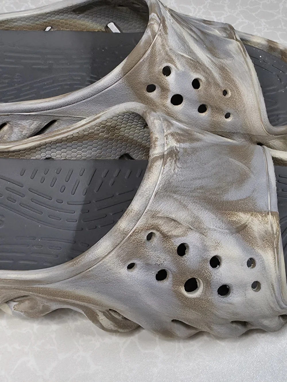 CROCS close up